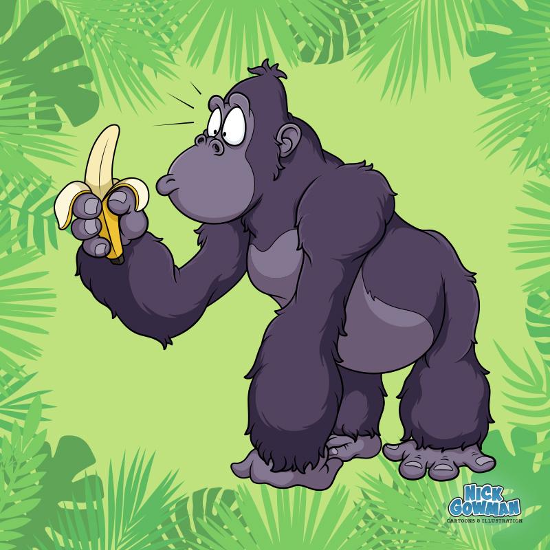 gorilla clipart