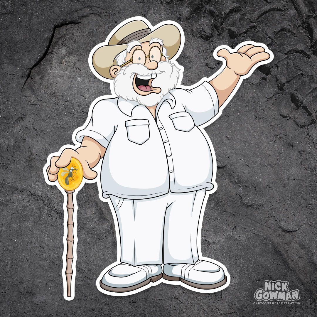 Cartoon Jurassic Park Characters | Meet The Legends Of Isla Nublar