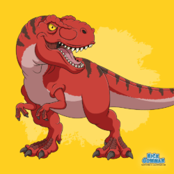 tyrannosaurus cartoon